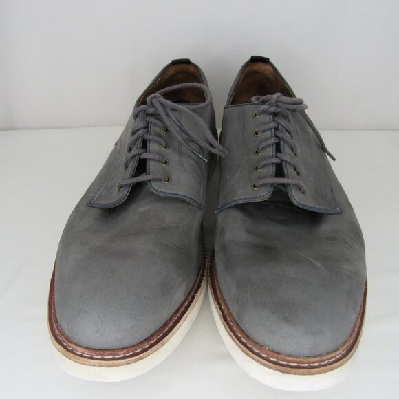 Cole Haan Gray Gray Tanner Leather Oxford Shoe Men's 12 - Picture 2 of 9